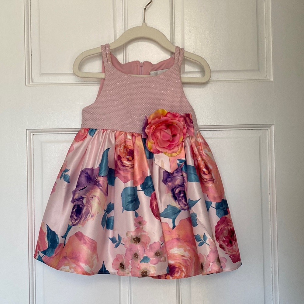 Rare Editions sleeveless toddler dress